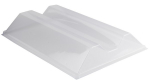 SANDWICH PLATTER RECTANGULAR CLEAR LID