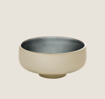 PLAYGROUND NARA GREY ROUND BOWL 21CM 49.5OZ X6
