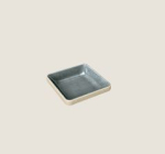 PLAYGROUND NARA GREY BOWL FLAT SQUARE 9X9CM 2.6OZ X6
