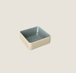 PLAYGROUND NARA GREY BOWL DEEP SQUARE 9X9CM 6.5OZ X6