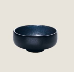 PLAYGROUND NARA BLACK BOWL ROUND 16CM X6