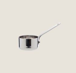 PLAYGROUND S/ STEEL MINI SAUCE PAN 5CM WITH HANDLE 2OZ X6