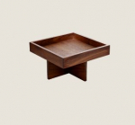 PLAYGROUND ANANTI WALNUT MENAG E ON 8CM STAND SQUARE 18X18CM