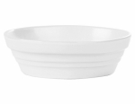 WHITE BAKEWARE OVAL BAKING DISH 20CM/8"