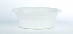 WHITE BAKEWARE OVAL PIE DISH 19CM(50CL)/7.5"(17OZ)