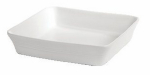 WHITE BAKEWARE SQUARE BAKER 26X26X5.5CM/10X10X2.25"