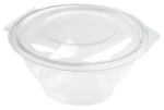 1000ML CONTOUR ROUND HINGED SALAD PACK