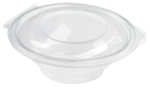 500ML CONTOUR ROUND HINGED SALAD PACK