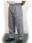 BAGGY TROUSERS BLACK CHECK XLARGE