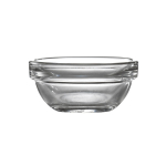 GENWARE GLASS TABLEWARE STACKING RAMEKIN 2.8OZ