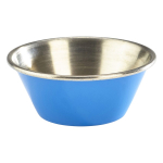 1.5OZ RAMEKIN BLUE STAINLESS STEEL