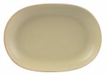 RUSTICO OVAL PLATES 33X23CM/ 13.25X9.25"  X6  C01230