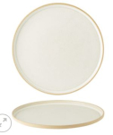 RUSTICO DPS OYSTER 21CM WALLED PLATE FG13321 X6