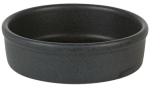 RUSTICO CARBON ROUND TAPAS DISH 10CM/4"  X12  C33205
