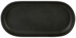 RUSTICO CARBON OVAL TRAY 30X15CM/11.8X6"  X12  C33206