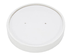 16OZ VENTED PAPER LID WHITE X500