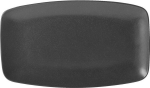 DPS PORCELITE SEASONS GRAPHITE RECTANGULAR PLATE 12.2X7"