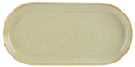 DPS PORCELITE SEASONS WHEAT NARROW OVAL PLATE 11.8"