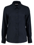 WOMEN'S TAILORED LONG SLEEVE OXFORD SHIRT FRENCHNAVY UK8