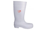 WHITE FOOD SAFETY WELLINGTON BOOTS SIZE 10 EU44