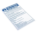 PREVENT CROSS CONTAMINATION WASH HANDS SIGN