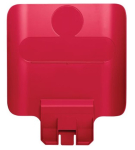 RUBBERMAID SLIM JIM RECYCLING STATION RED BILLBOARD