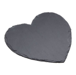 ARTESÀ APPETISER SLATE HEART SHAPED SERVING PLATTER