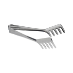 STAINLESS STEEL SPAGHETTI TONGS 8"