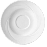 STEELITE ALUMINA VITRIFIED WHITE ALVO VENITIA SAUCER 6"