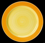 STEELITE FREEDOM YELLOW PLATE 23CM/9" X 12  16070211