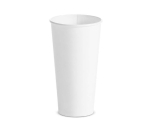 WHITE SINGLE WALL 20OZ CUP X600