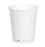 SINGLE WALL 8OZ CUP WHITE