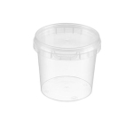 TAMPER EVIDENT ROUND TUB & LID 365MM PP X415 440131