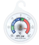 FRIDGE/FREEZER THERMOMETER 52MM ROUND DIAL
