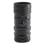 GENWARE BLACK CAST IRON EFFECT TIKI MUG 14OZ/400ML