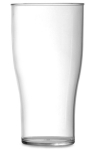 ELITE PREMIUM POLYCARBONATE TULIP HALF PINT TUMBLER GLASS 10OZ/280ML LINED CE