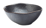 UTOPIA VITRIFIED PORCELAIN NERO SALAD BOWL 9"