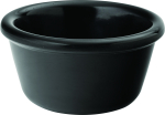 UTOPIA PLAIN BLACK RAMEKIN 4OZ 12CL CAS285DS03