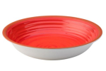 UTOPIA CALYPSO MELAMINE RED BOWL 13.5"
