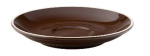 UTOPIA SUPER VITRIFIED PORCELAIN BARISTA BROWN SAUCER 5.5"