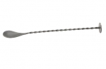 MATT PEWTER EFFECT COCKTAIL MIXING SPOON 11" 28CM    X12