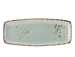 UTOPIA VITRIFIED PORCELAIN UMBRA BRIAR OBLONG PLATE 14.6"