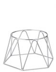 UTOPIA CHROME PLATE RISER 16.5CM X 13CM