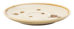 UTOPIA VITRIFIED PORCELAIN EARTH LINEN SAUCER 5.5"