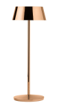 COPPER MARTINIQUE LAMP 30CM LED CORDLESS