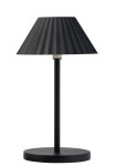 BLACK ARUBA LED LAMP 23CM CORDLESS