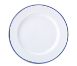 UTOPIA AVEBURY BLUE STONEWARE PLATE 10.2"