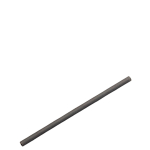 AGAVE BLACK COCKTAIL STRAW 6" (15CM) - BOX OF 250