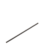 AGAVE BLACK SIP STRAW 5"(13CM) 2.5MM BORE-BOX 250