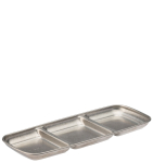 ARTEMIS TRIPLE DIP TRAY 9X3.5" (22.5X9CM)